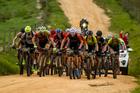 Platoon in action in the race (Juliano Augusto / Brasil Ride)