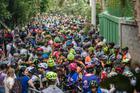 Ciclistas aguardam largada (Wladimir Togumi / Brasil Ride)