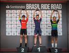 Pódio geral feminino 100k (Fabio Piva / Santander Brasil Ride)