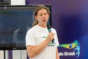Ana Moser, presidente da Atletas pelo Brasil
