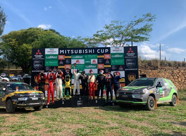 Pódio da ASXRS ao final da 3ª etapa da Mitsubishi Cup realizada no Velocitta (Sanderson Pereira/Photografy)