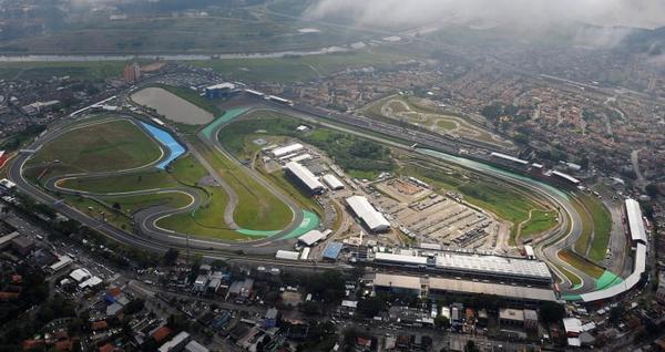 Vista aérea do Autódromo José Carlos Pace, em Interlagos, São Paulo/SP (Divulgação)