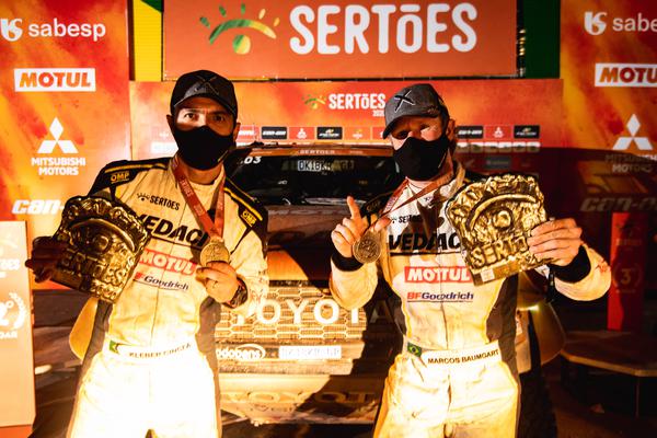Their first overall title in the Sertões