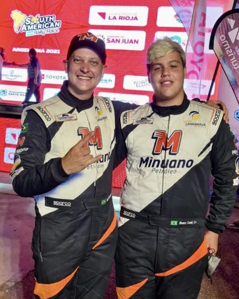 Filipe Bianchini e Bruno Conti prontos para encarar 3500 km de roteiro (Divulgação)