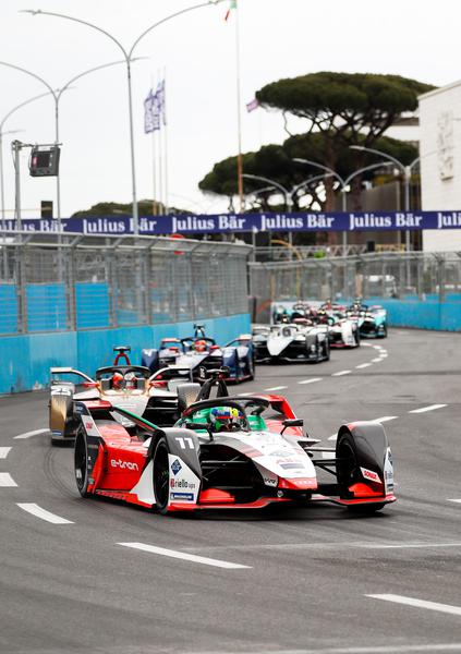 Lucas lidera em Roma: quebra tirou vitória do brasileiro (Audi Motorsport)