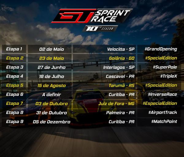 Calendário GT Sprint Race 2021 ()