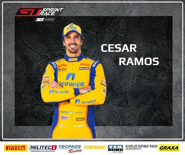 Piloto Cesar Ramos será o único representante do Rio Grande do Sul na etapa (Divulgação)