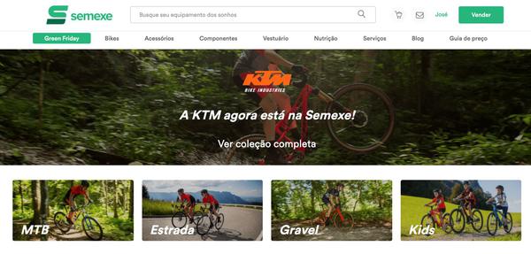 Loja virtual da KTM Bikes Brasil estreia na Semexe, nesta terça-feira (Divulgação)