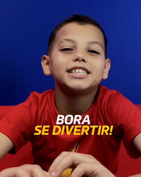 Bruninho no vídeo da campanha