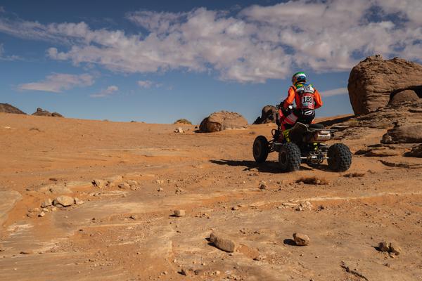 O piloto brasileiro é o único representante nos quadriciclos no Dakar 2022 (Magnus Torquato/Fotop)