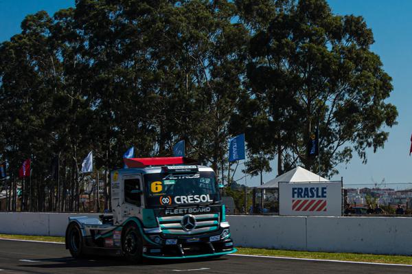 Wellington Cirino é o pole position da etapa de Londrina da Copa Truck (Rafa Catelan/P1 Media Relations)