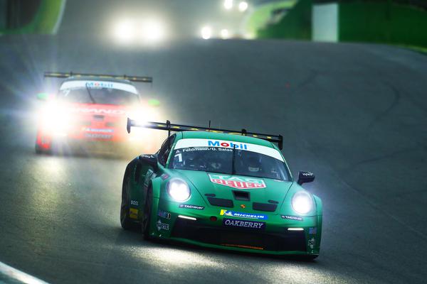 Feldmann/Salas só precisava terminar a corrida para vencer título (Luca Bassani/Porsche Cup Brasil)