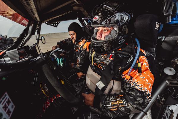 Rodrigo Luppi/Maykel Justo na primeira etapa do Dakar 2023 (Divulgação)