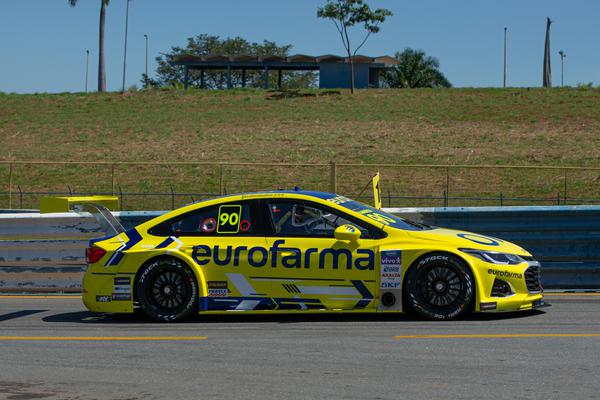 Ricardo Maurício foi o mais rápido pela manhã em Goiânia (Magnus Torquato/Stock Car)