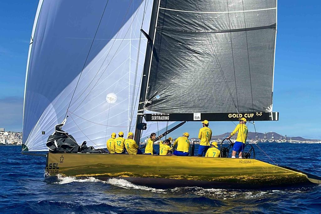 Barco brasileira venceu as duas regatas do dia