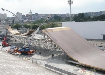 A estrutura sobe em 2009